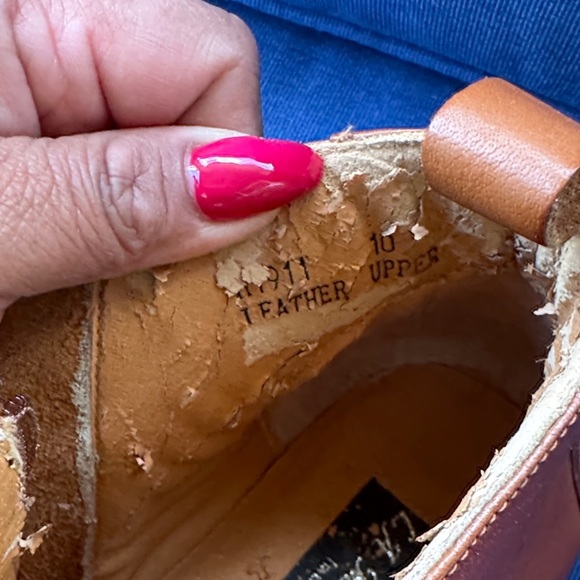 Men's Tan Leather Chukka Boots with Double Buckle - Picture 6 of 7